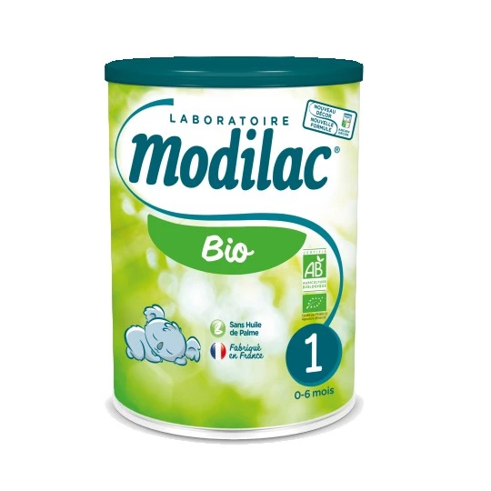 Organic milk powder 1st age 800g - MODILAC