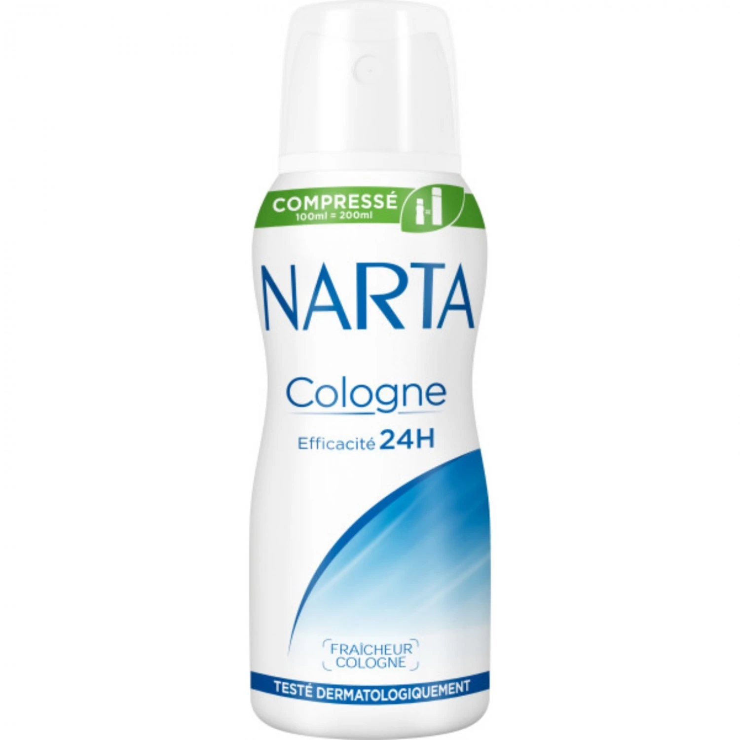 Compressed cologne deodorant 24h NARTA spray 100ml
