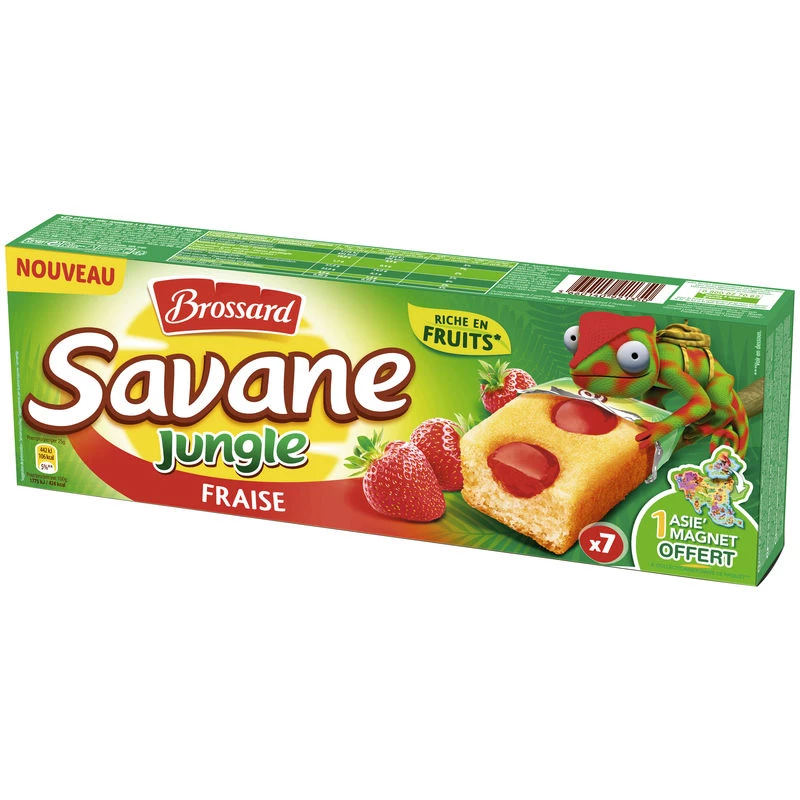 Savane Jungle Strawberry 175g - Brossard