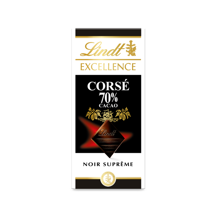 Viên cacao nguyên chất Excellence Dark 70% 100 G - LINDT