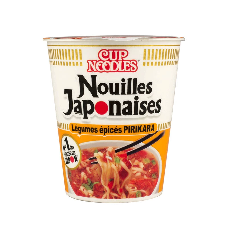 Cup Noodle Nouilles Japonaises Pirikara 66g