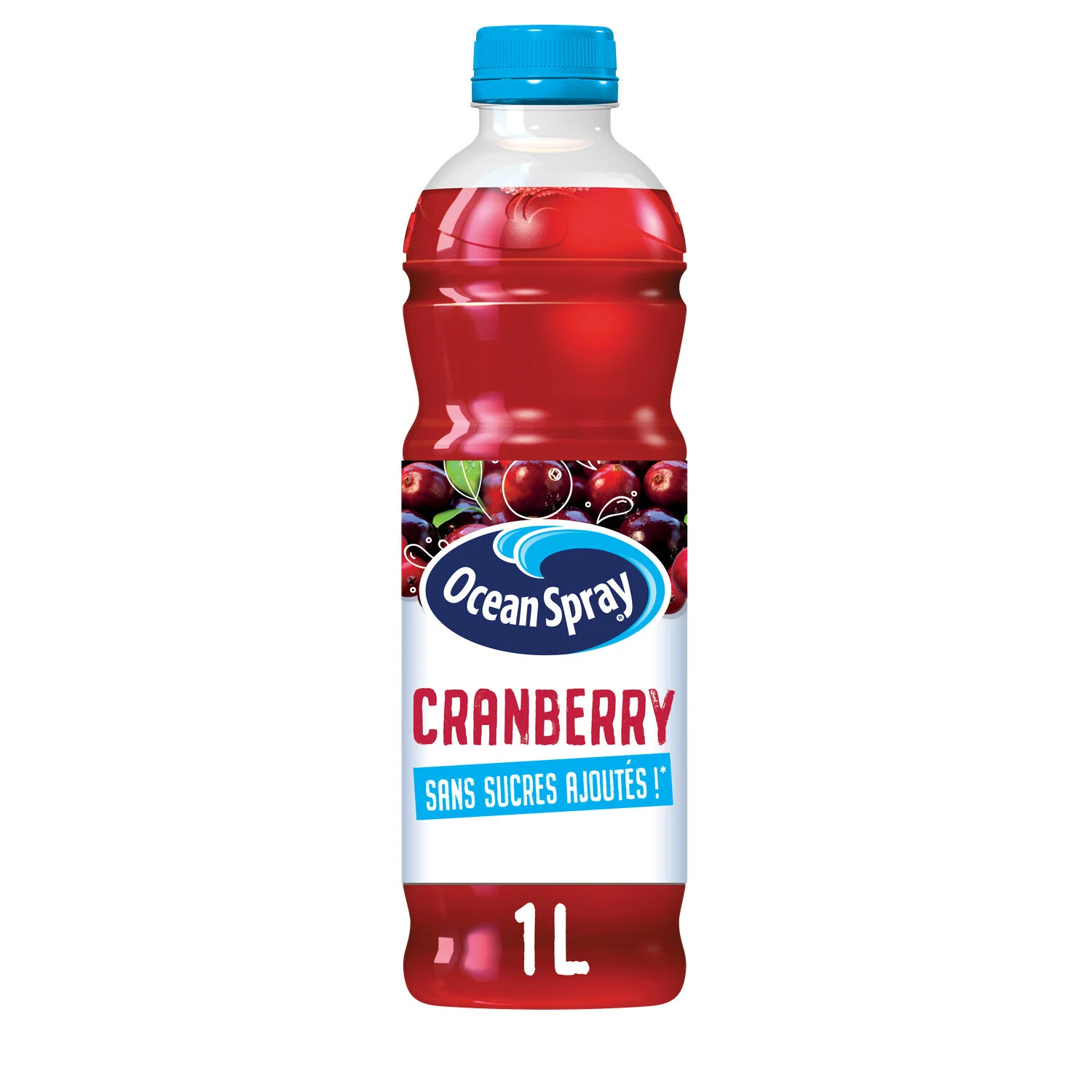 Jus De Cranberry Sans Sucres Ajoutés 1l - Ocean Spray
