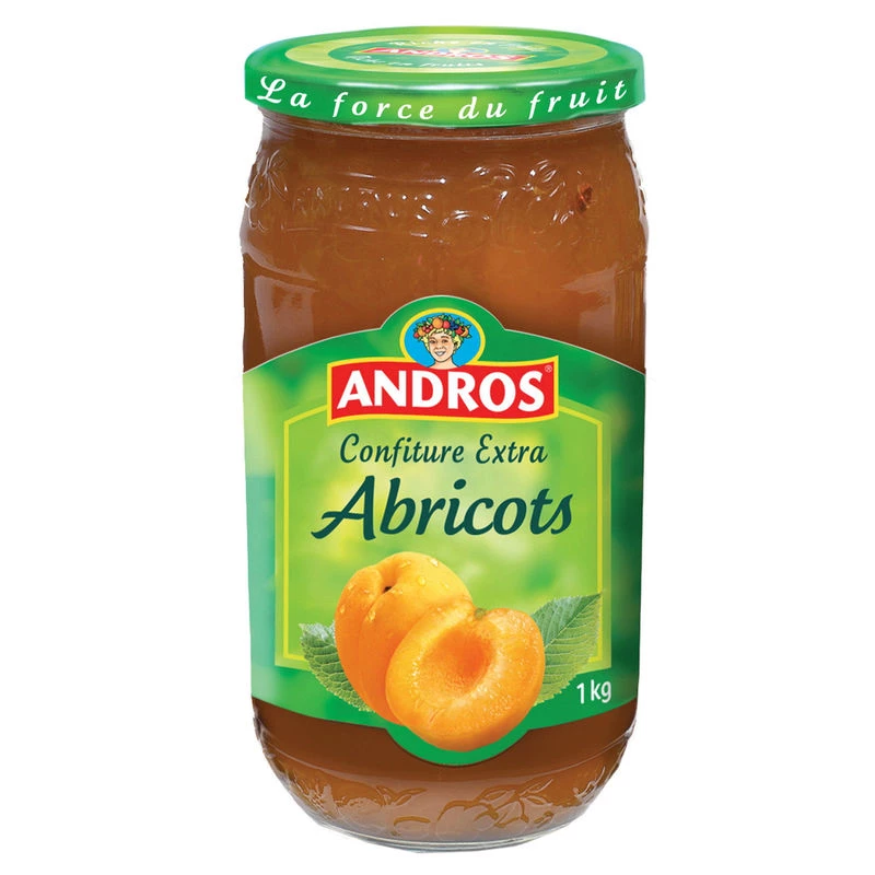 Confiture abricot Andros 1Kg