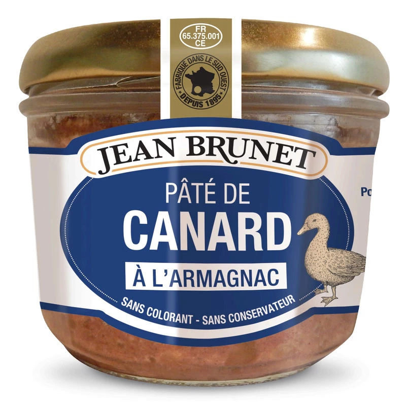 Verrine Canard Armagnac 180g