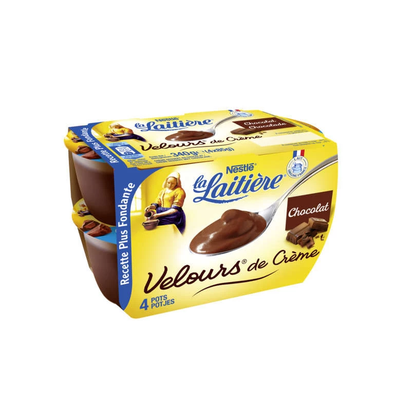 Ll Vel.creme Choco.lait 4x85g