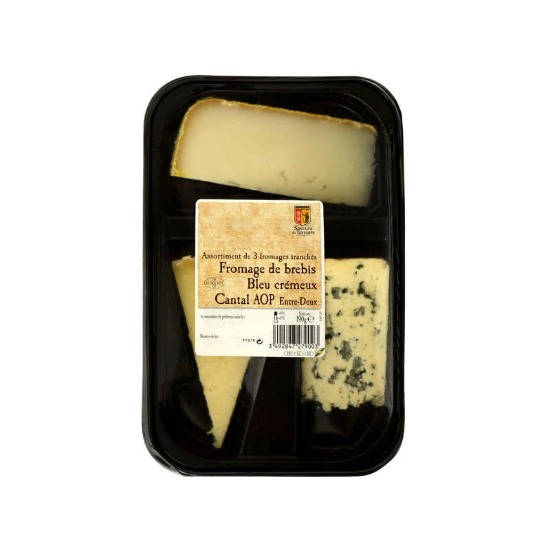 Plateau 3 Fromages 190g