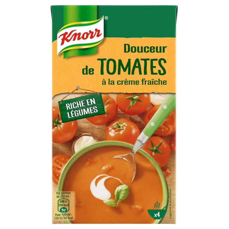 Tomato Soup with Fresh Cream, 1l - KNORR