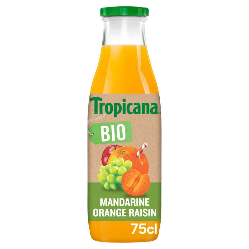 Tropicana Bio Mandarine Orange Raisin 75cl