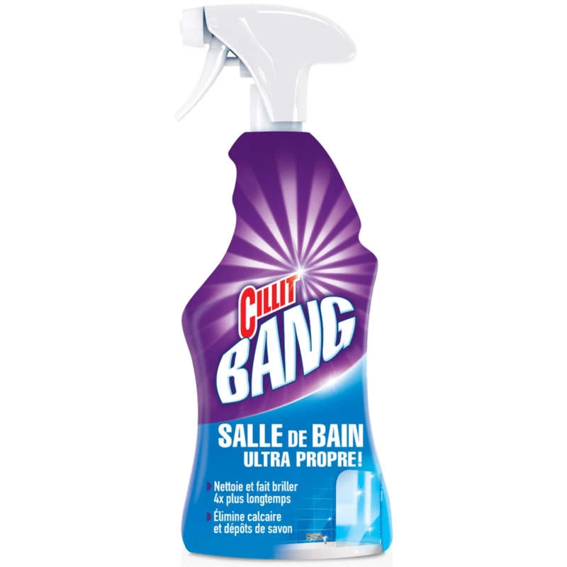 Spray nettoyant salle de bain 750ml - CILLIT BANG