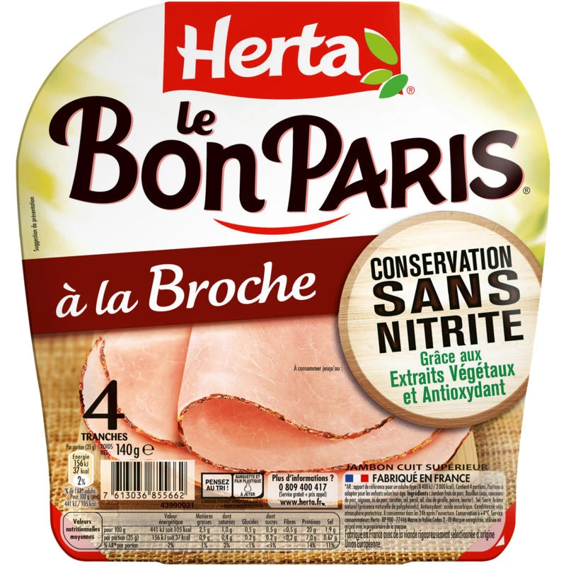 Bon Paris Broche Ss Nitrite 4t
