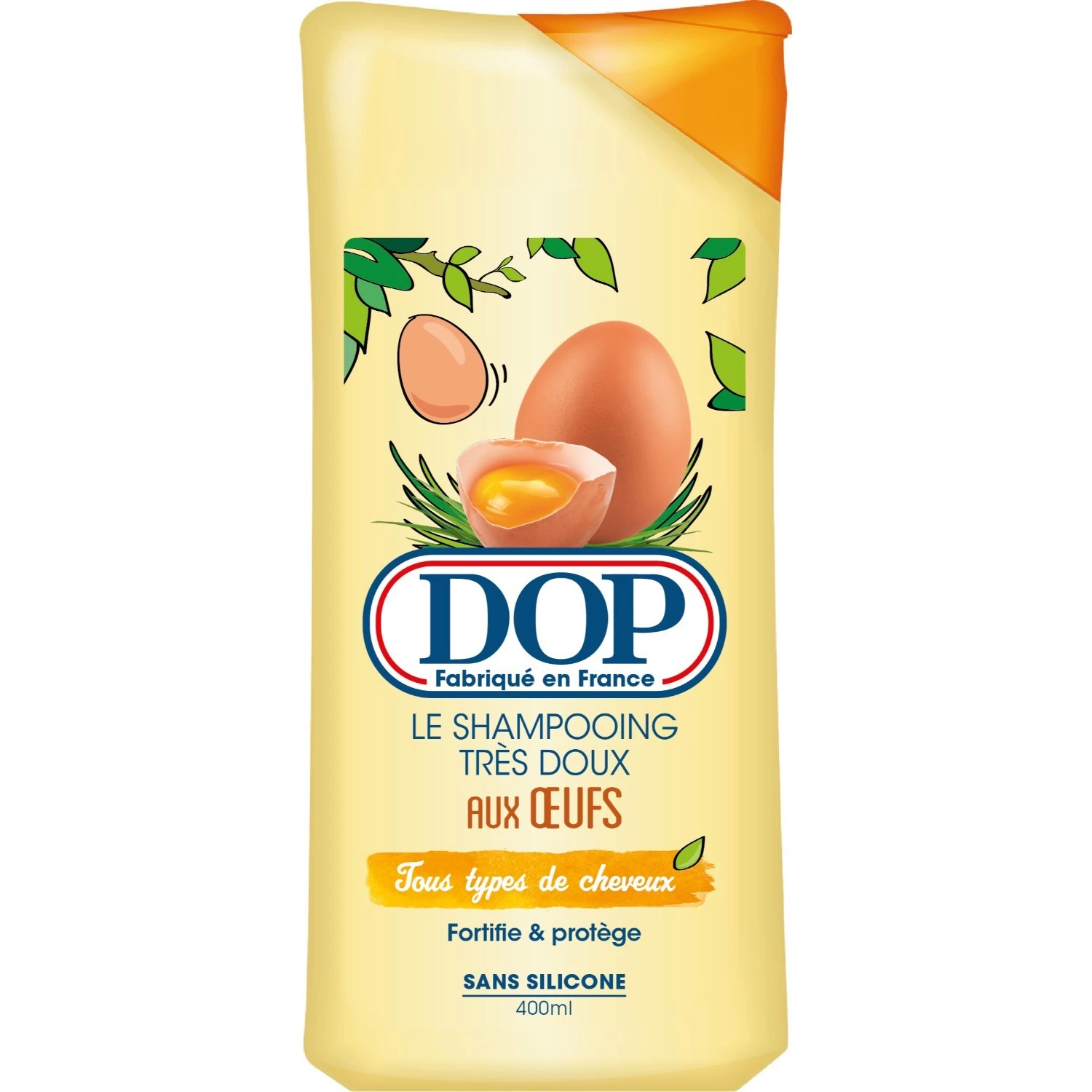 Shampooing aux oeufs 400ml - DOP