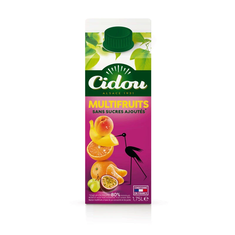 Nectar de multifruits 1,75cl - CIDOU