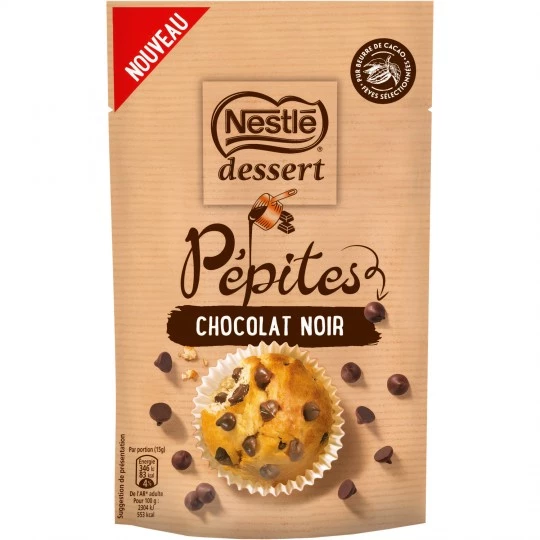 Dark chocolate chips Dessert 100g - NESTLE