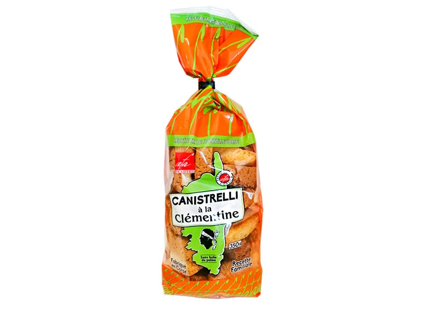 Canistrelli Clementine Cookies 350g - AFA BISCUITERIE