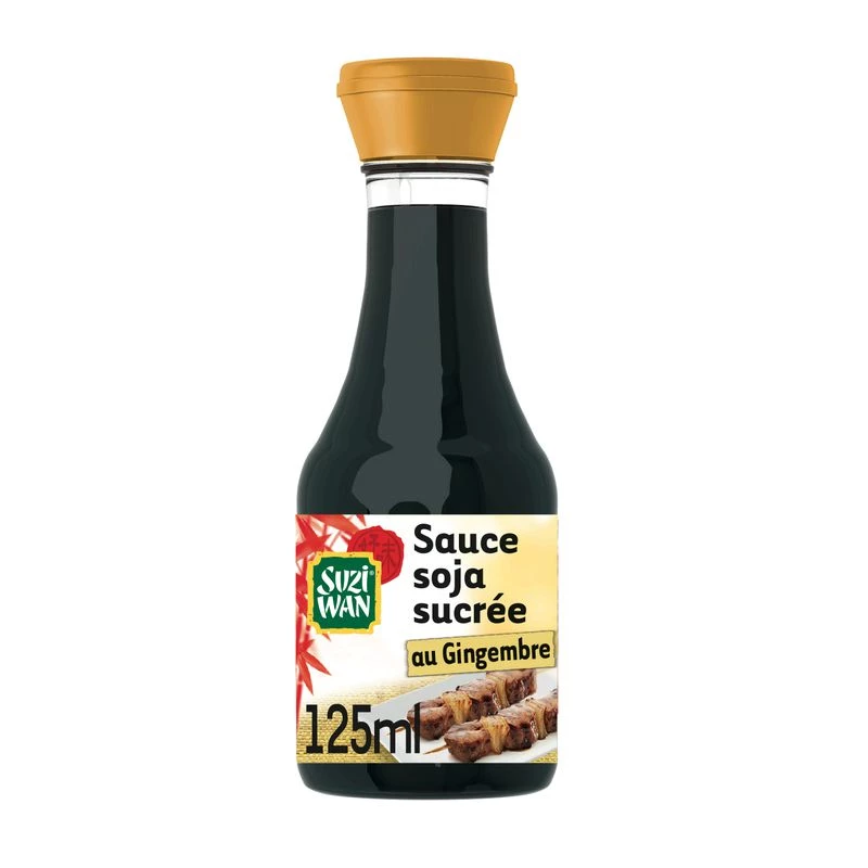 Sweet soy sauce with ginger 125ml - SUZI WAN