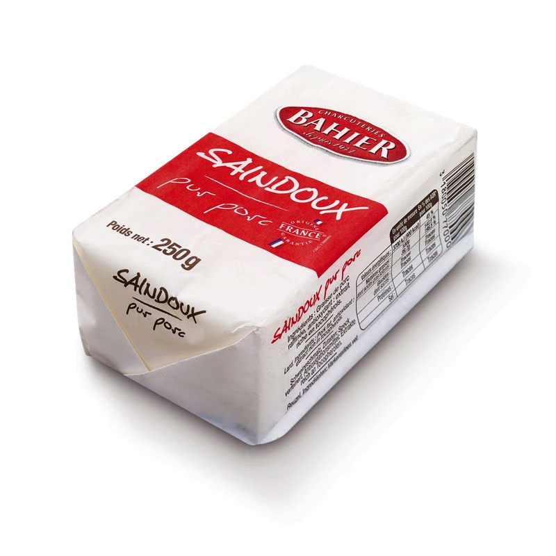 Margarine Saindoux pur porc 250g - BAHIER