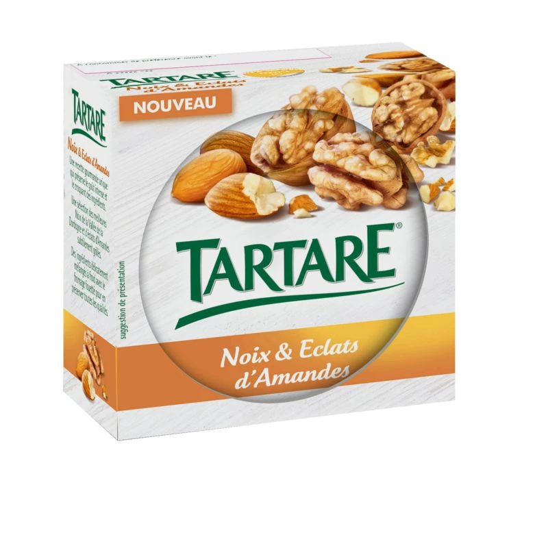Fromage Tartare Noix Amandes 150g - TARTARE