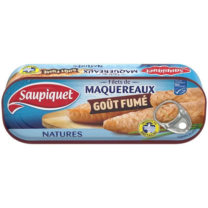 Filets De Maquereaux Fumé Nature - Saupiquet