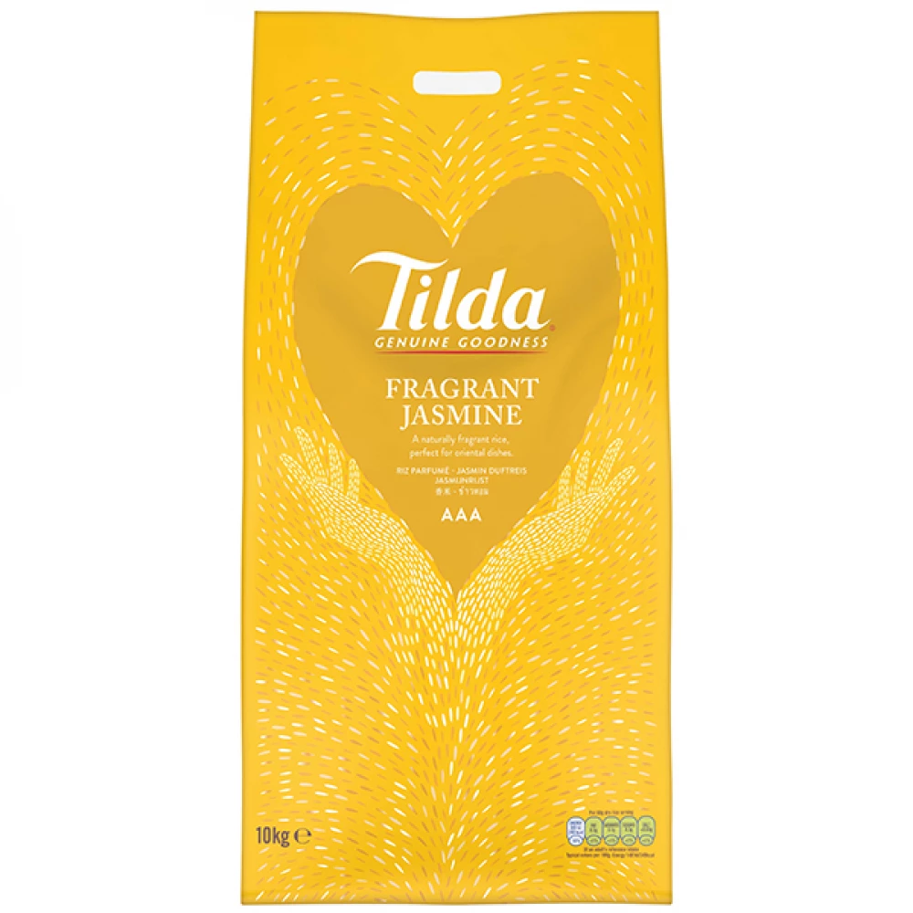 Riz Parfumé Thaï Jasmine 10kg - Tilda