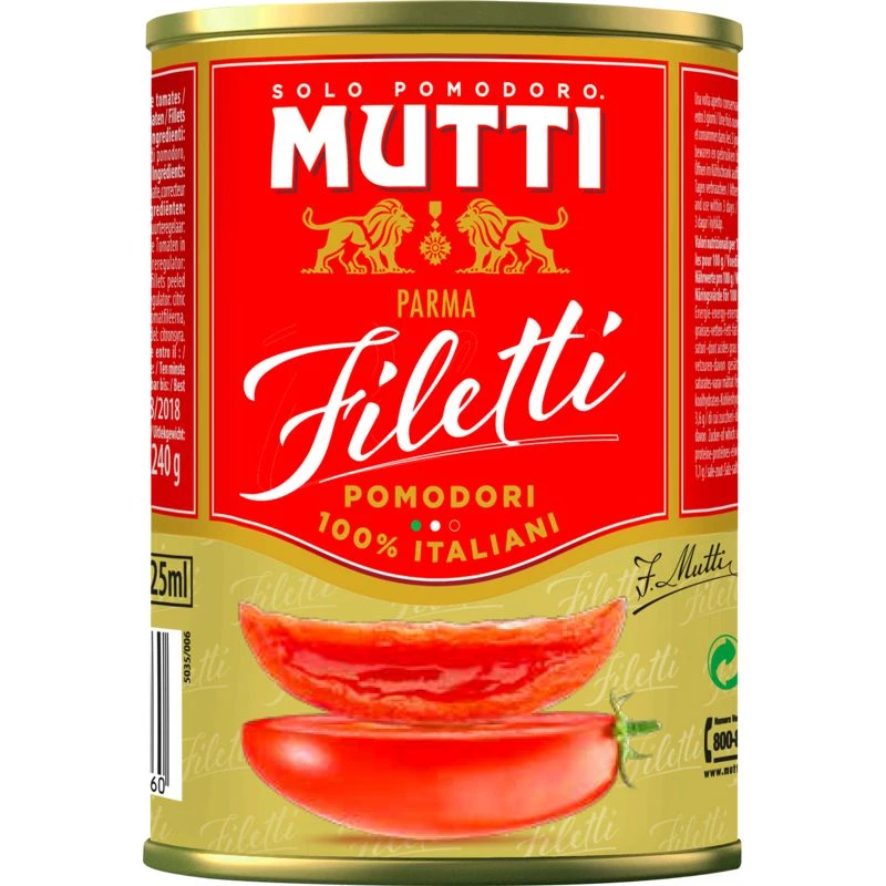 Filetti;  400g - MUTTI