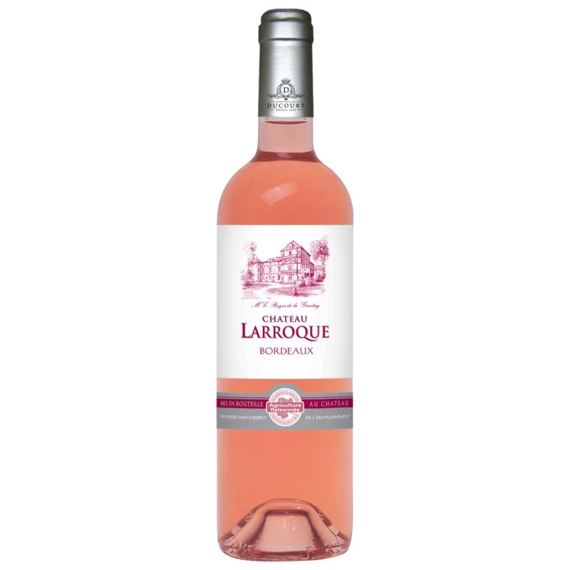 Bordeaux Rosé, 12,5°, 75cl- CHATEAU LARROQUE