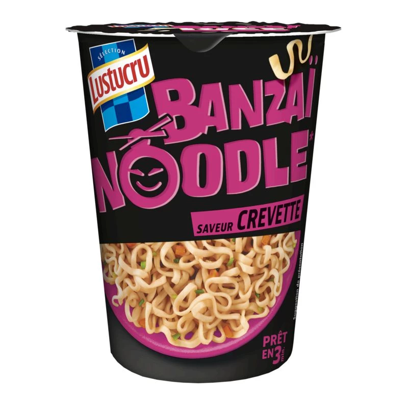 Noodle Banzai crevette 60g - LUSTUCRU