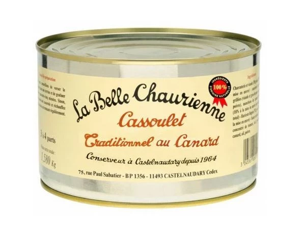 Cassoulet Confit Canard 1580g