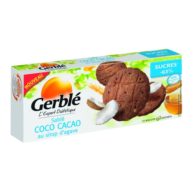 Gerble Sable Cacao Coco 132g