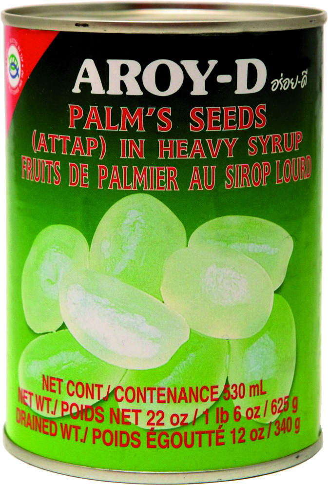 Palm Fruit Syrup (attap) 24 X 625 Gr - Aroy-d