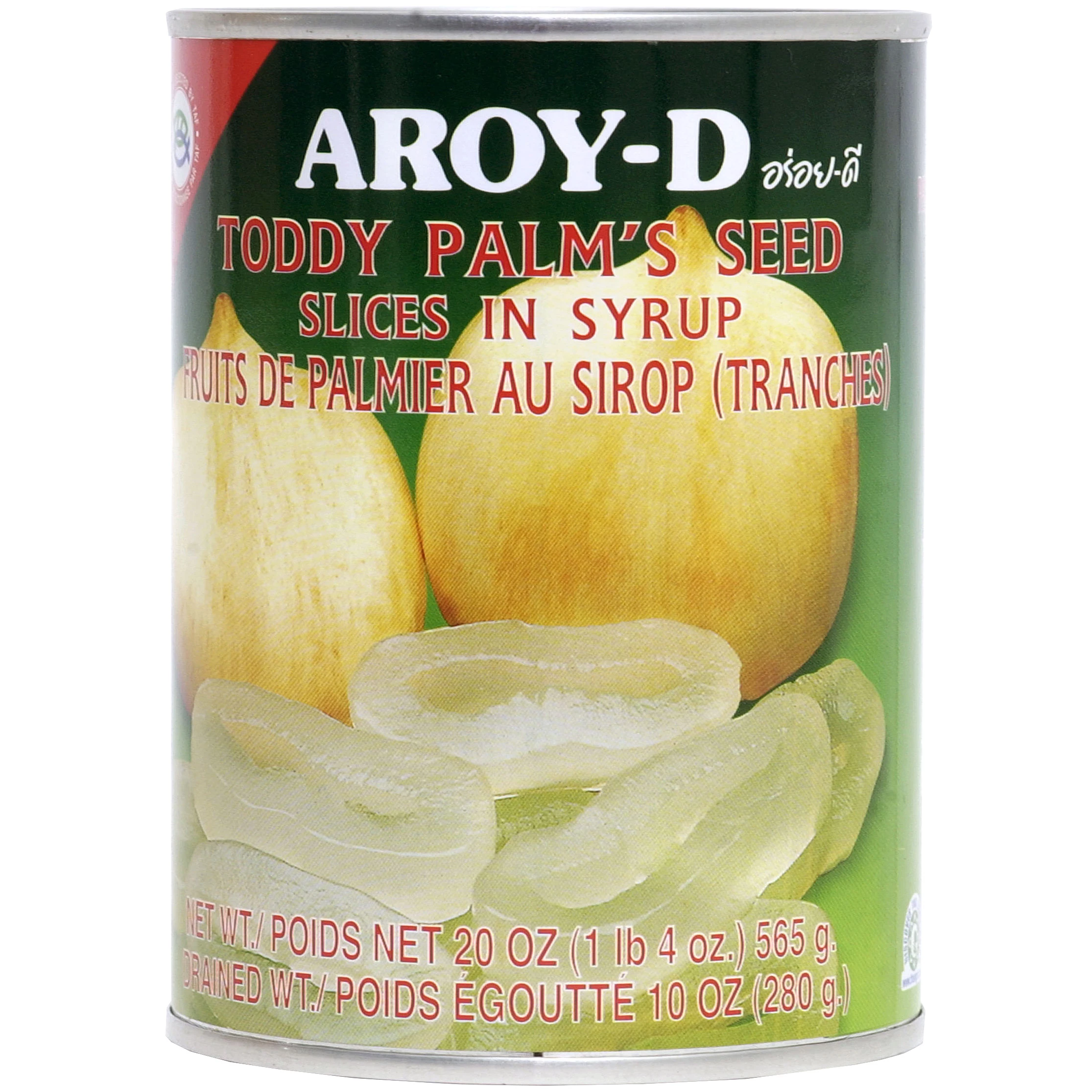 Fruits Palmier Tranches Sirop 24 X 565 Gr - Aroy-d