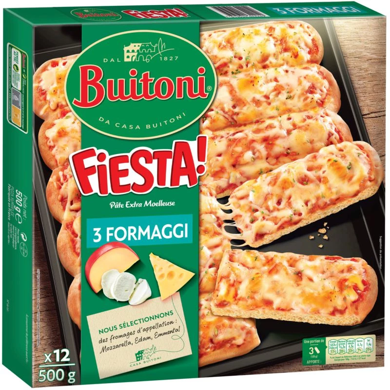 Pizza Fiesta Fromage 500g