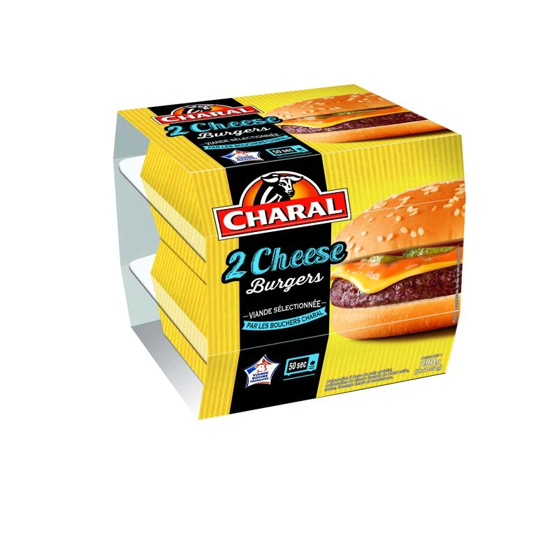 Cheese Burger Charal 2x145g