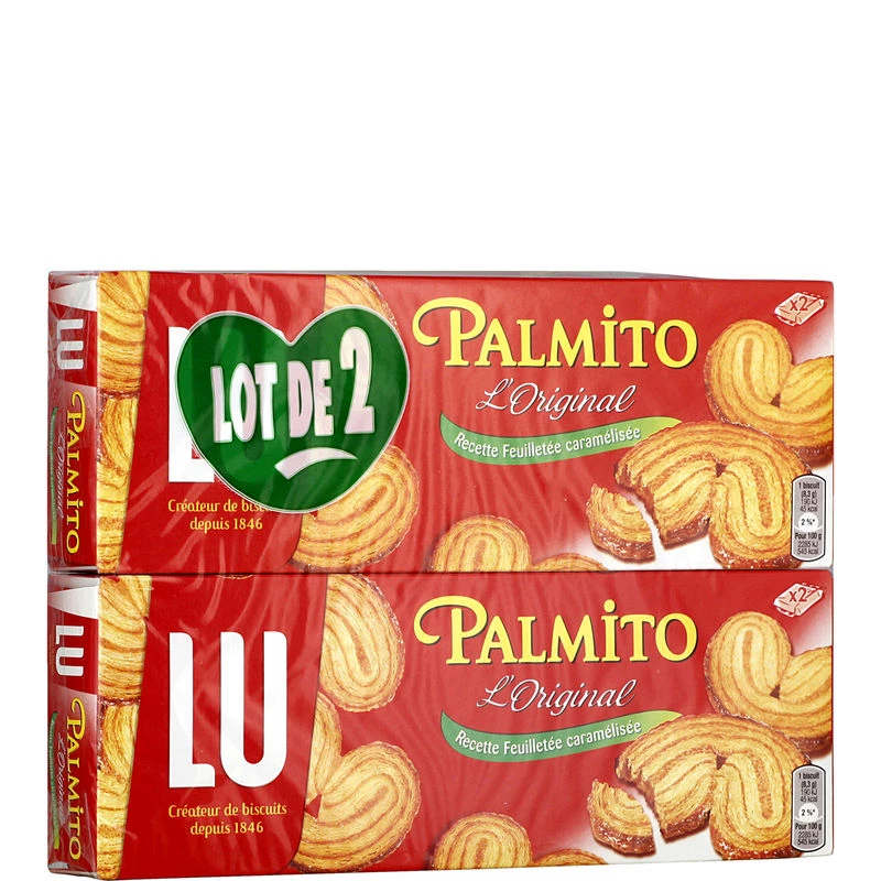 Biscuits Palmito 2x100g - LU