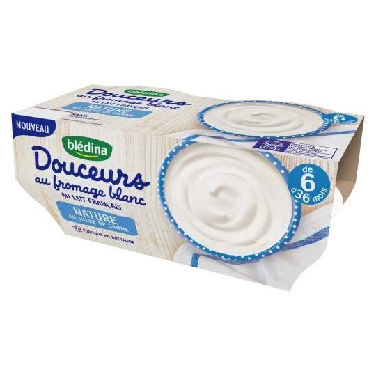 Fromage Blc Nat.4x100g 6m
