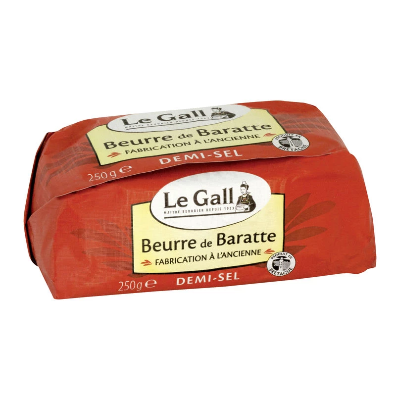 Beurre de baratte demi-sel 250g - LE GALL