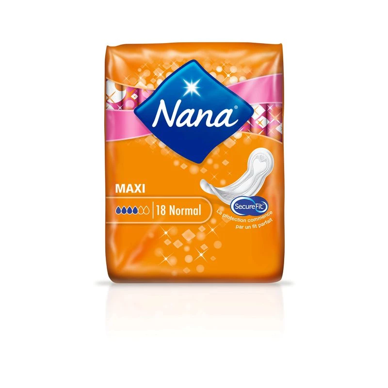 Nana Serviett.maxi Norm.x18