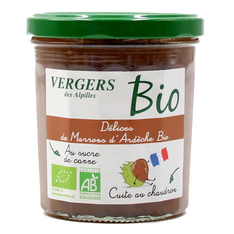 Délices de Crème De Marron Bio 370g - VERGERS DES ALPILLES