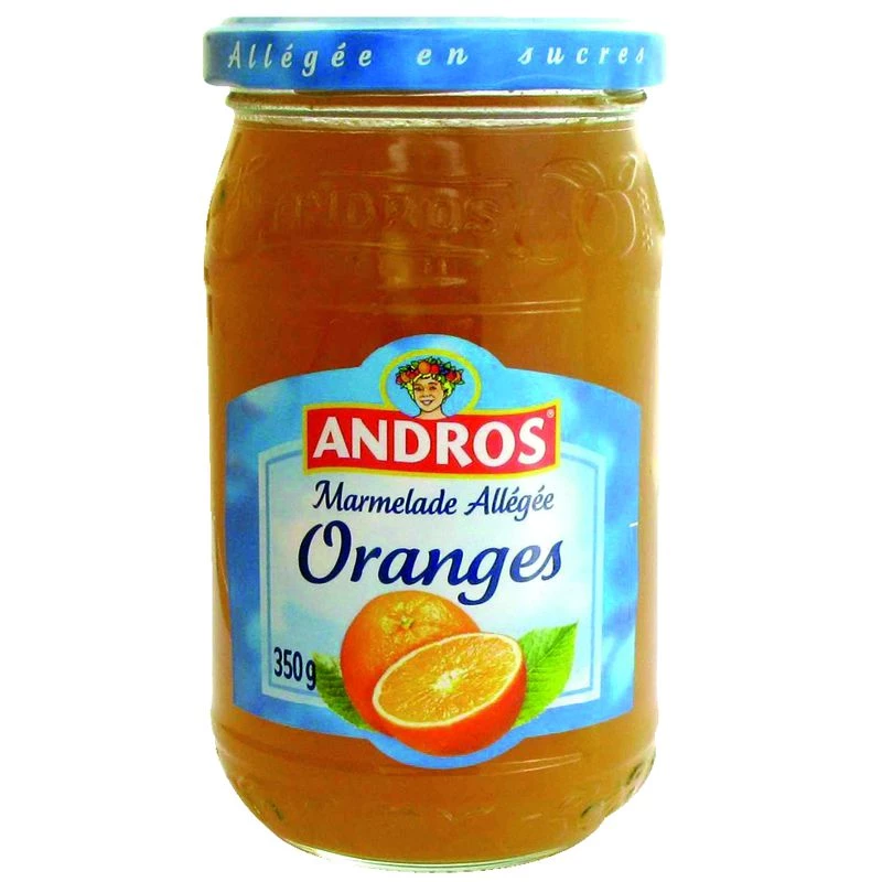 Light Orange Marmalade 350g - ANDROS