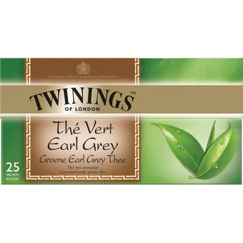 Thé vert earl grey x25 40g - TWININGS