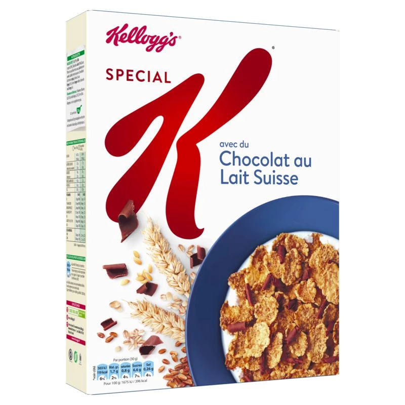 milk chocolate cereal 300g - KELLOGG'S