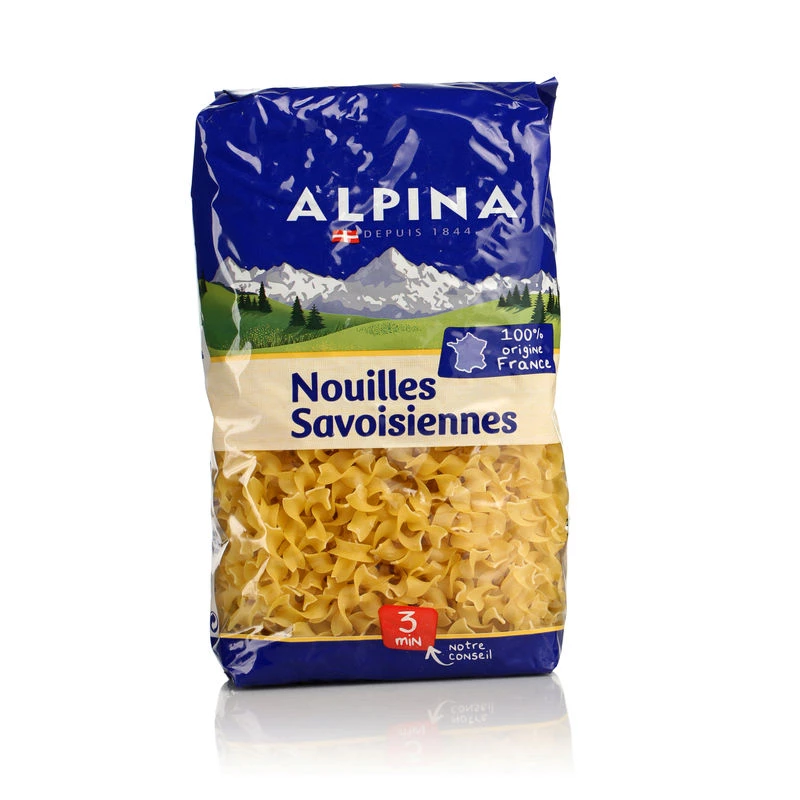 Savoisian Noodles Pasta, 500g - ALPINA SAVOIE