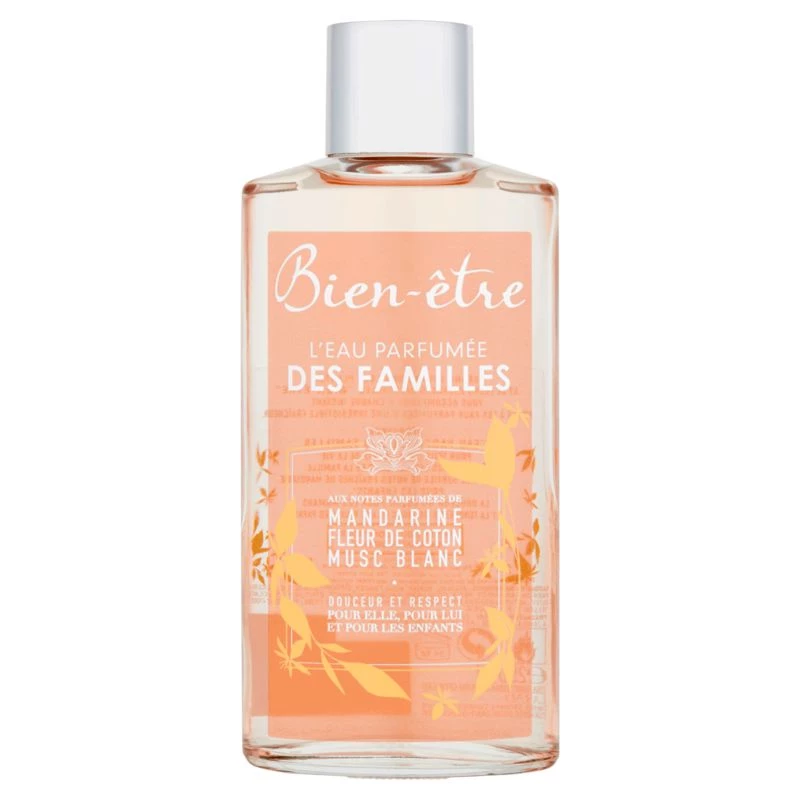 Family Perfume Mandarin, Cotton Flower & White Musk 250ml - BIEN-ÊTRE
