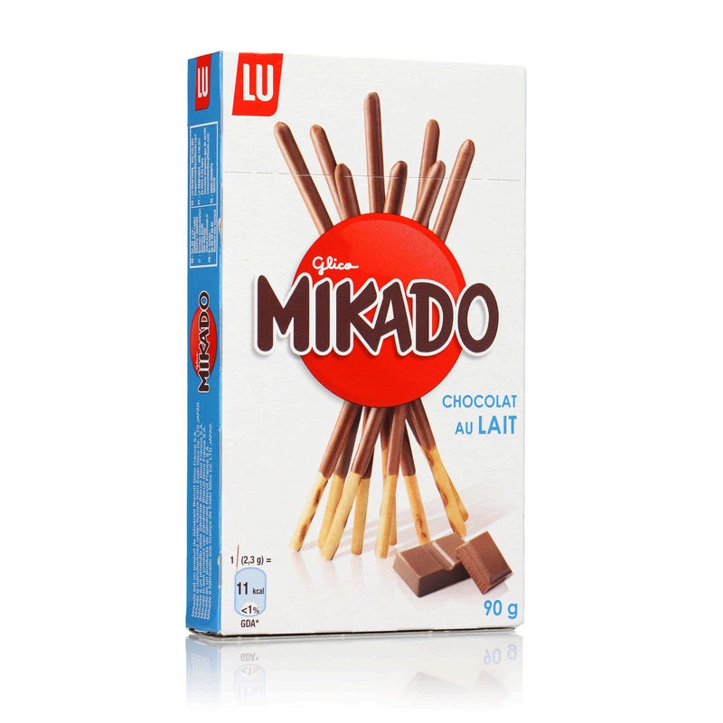 Biscuits Sticks chocolat au lait 90g - MIKADO