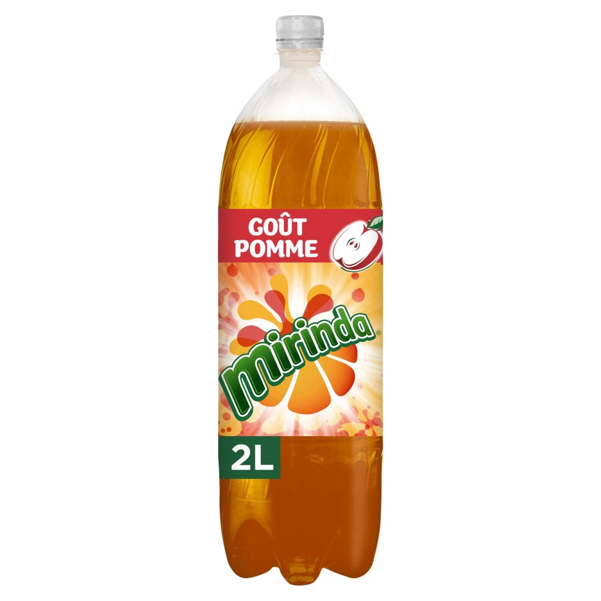 Сода яблочная 2л пт х6 - MIRINDA