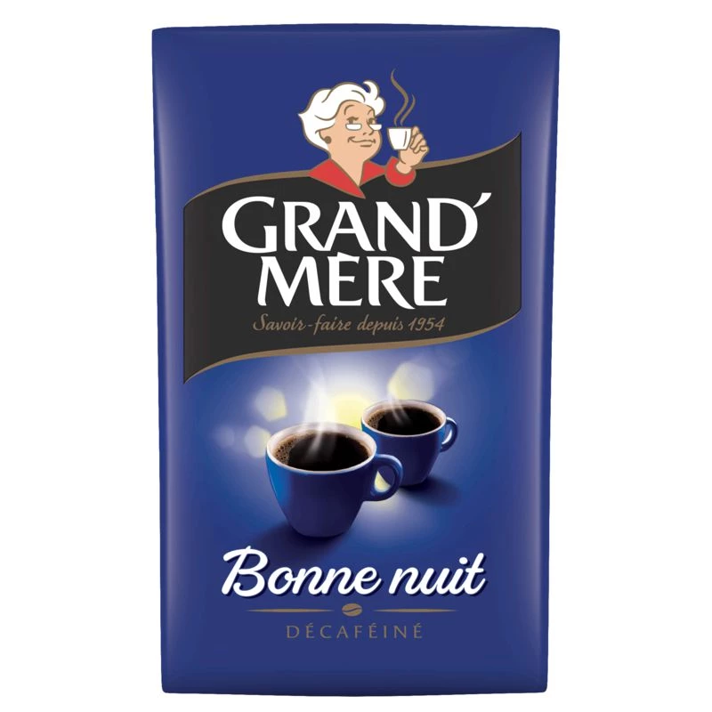 Good Night Decaffeinated Ground Coffee 250g - GRAND'MÈRE