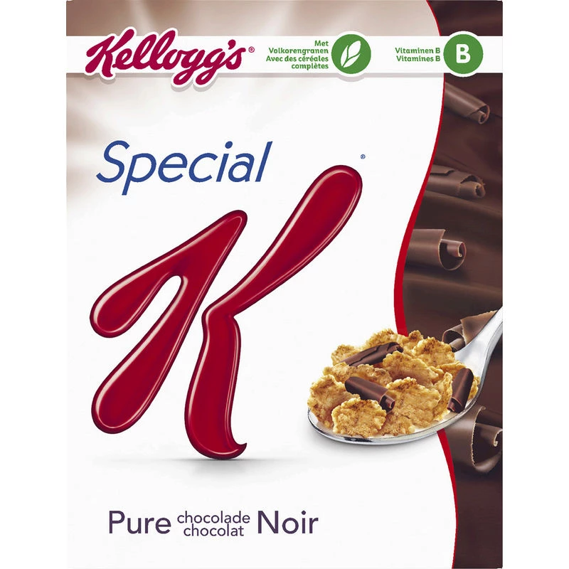 special K dark chocolate leaves 550g - KELLOGG'S