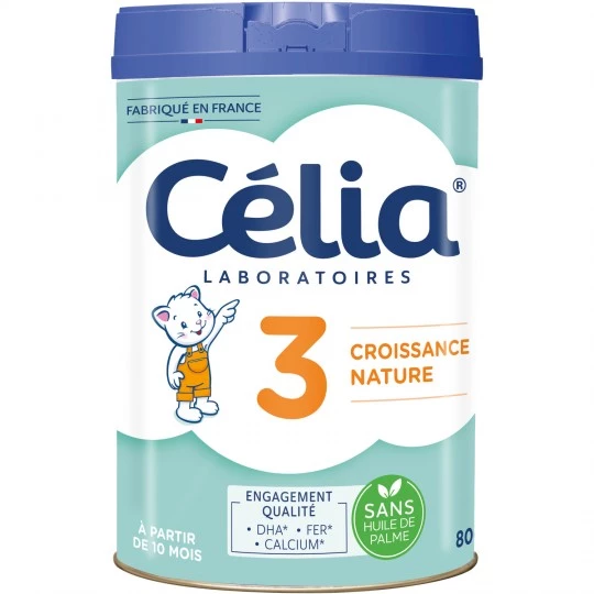Natural growth milk powder 800g - CÉLIA LABORATOIRES