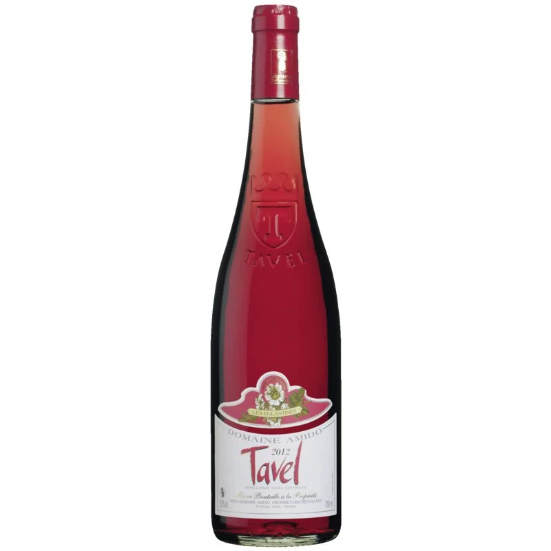 Vin Rosé Tavel 2012, 13,5°, 75cl - DOMAINE AMIDO