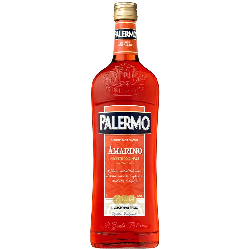 Apéritif Sans Alcool Original Amarino, 1l - PALERMO