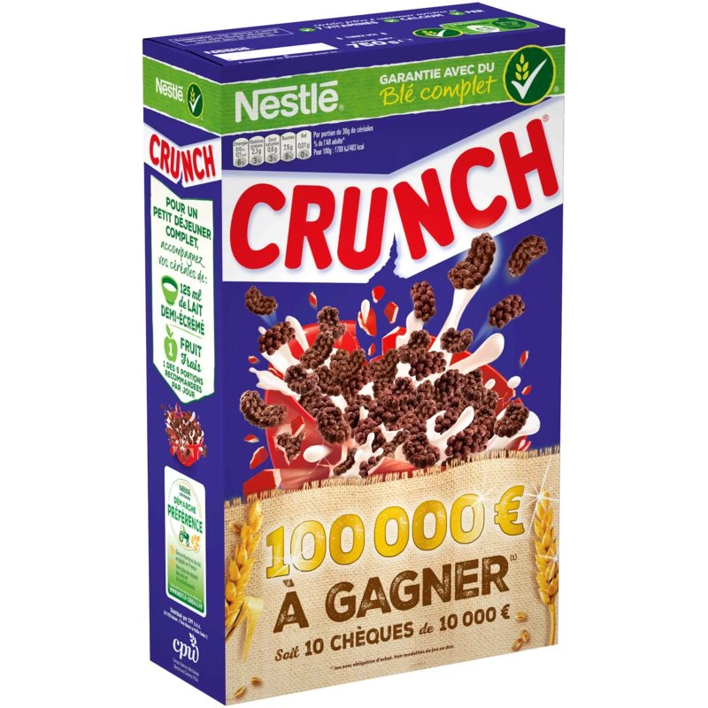 Crunch Cereal Maxi 750g - NESTLE